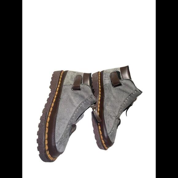 Women's Boots Casual Loafers Chelsea AnkleEnglish Style Round Toe Flats ws5 - Picture 5 of 6